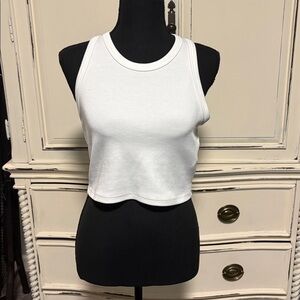 White Women's Crop Top